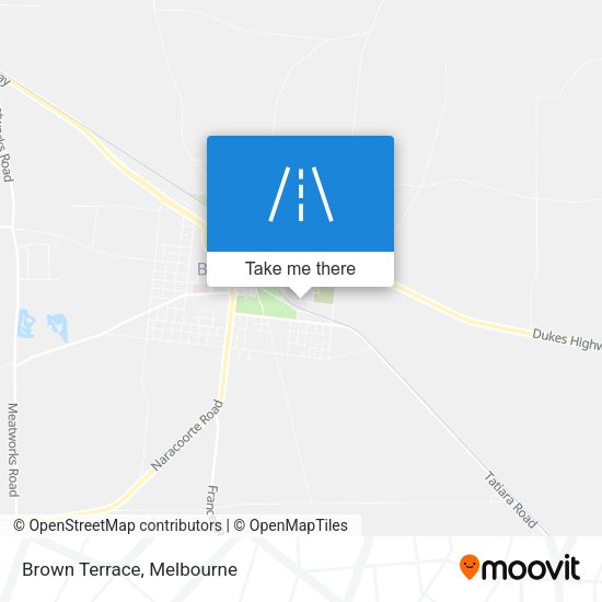 Brown Terrace map