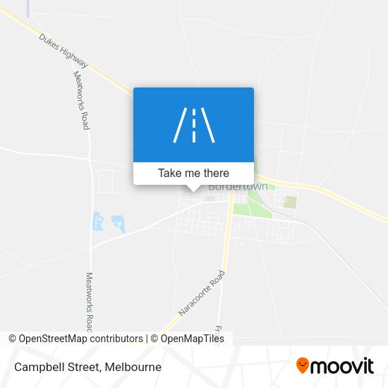 Campbell Street map