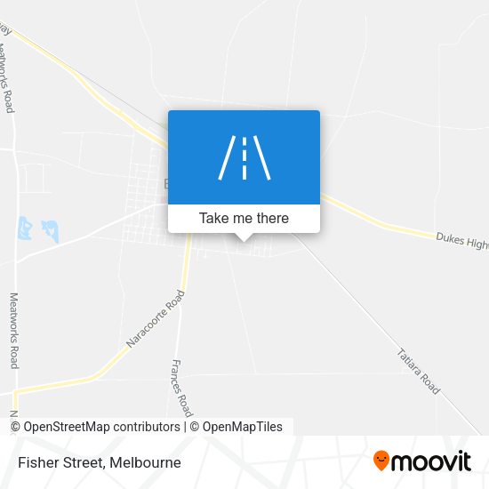 Fisher Street map