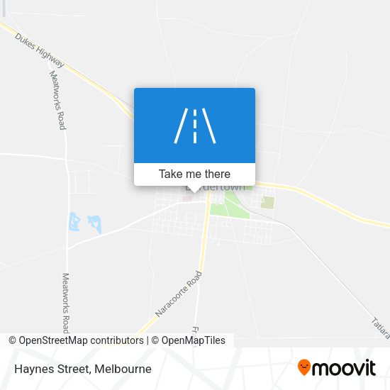 Haynes Street map