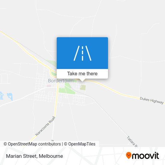 Marian Street map