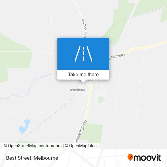 Best Street map