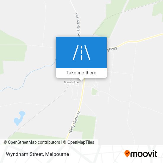 Wyndham Street map