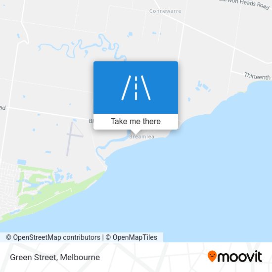 Green Street map