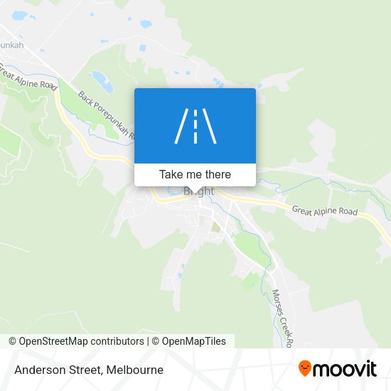 Anderson Street map