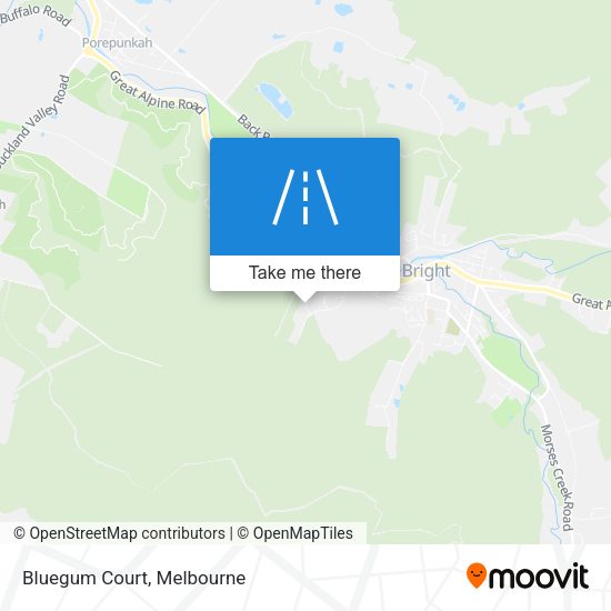 Bluegum Court map