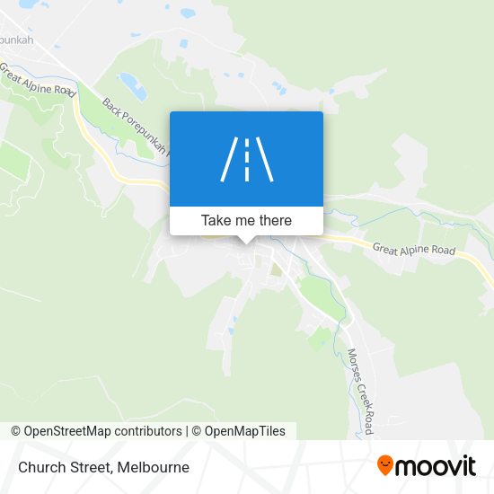 Church Street map