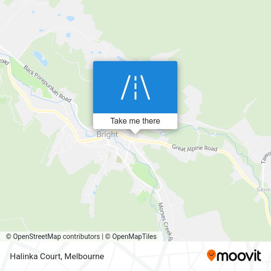 Halinka Court map