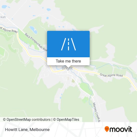 Howitt Lane map
