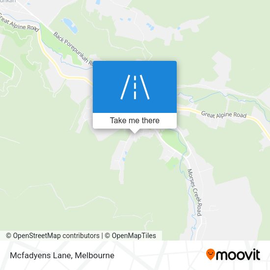 Mcfadyens Lane map