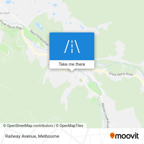 Railway Avenue map