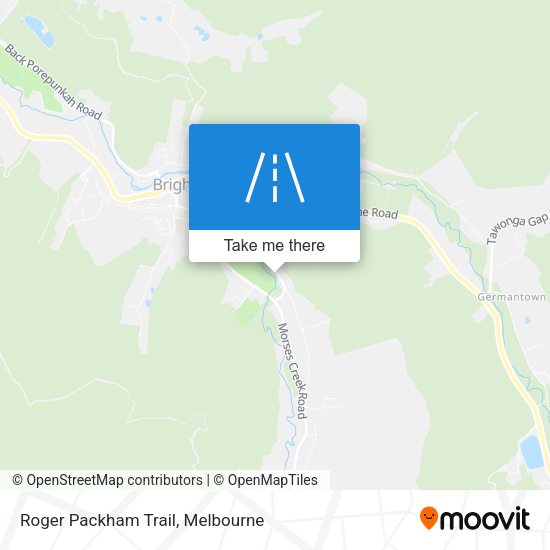 Roger Packham Trail map