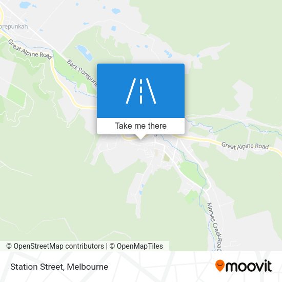 Station Street map