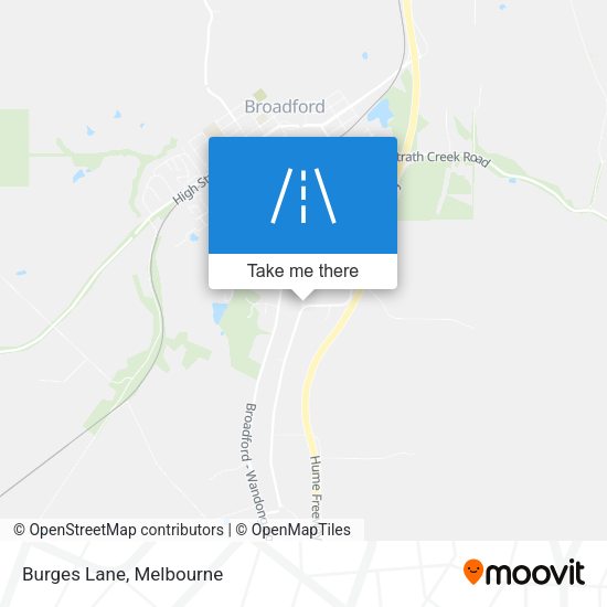 Burges Lane map