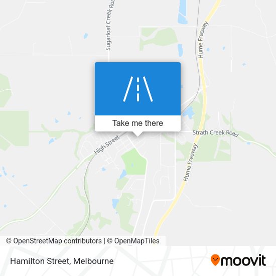 Hamilton Street map