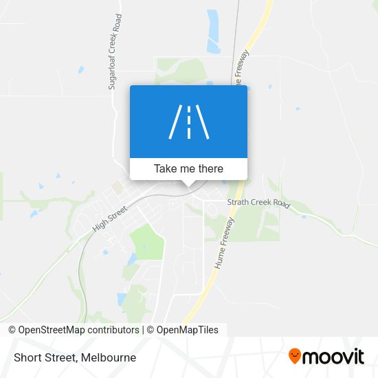 Short Street map