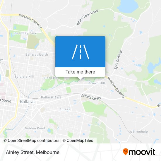 Ainley Street map
