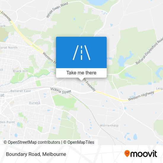 Boundary Road map