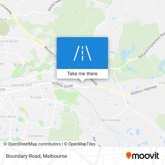 Boundary Road map