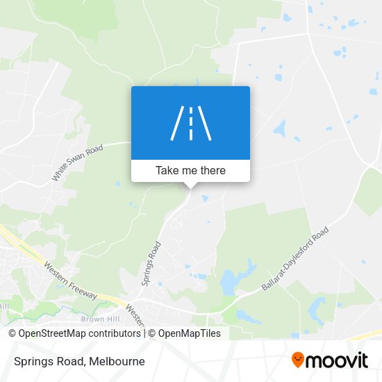 Springs Road map