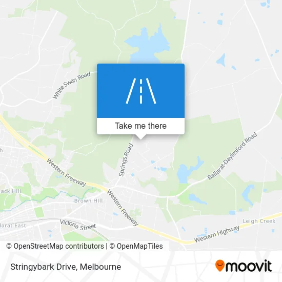 Mapa Stringybark Drive