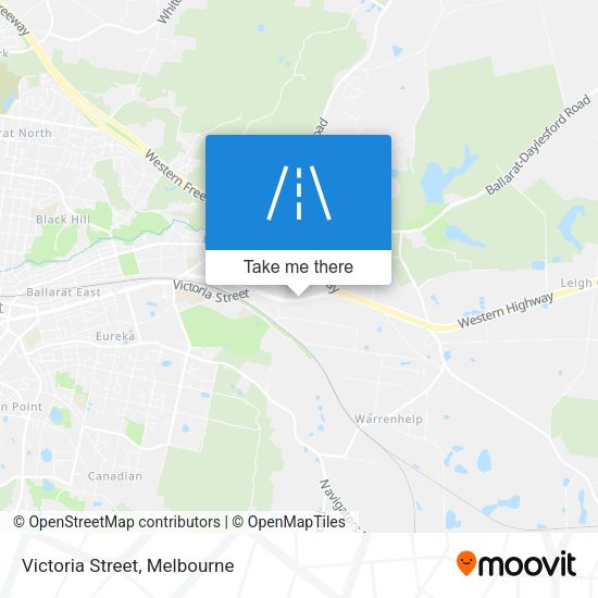 Victoria Street map