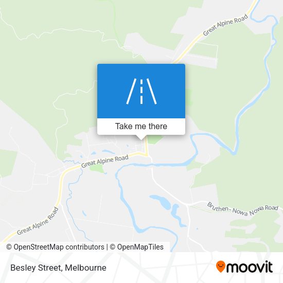 Besley Street map