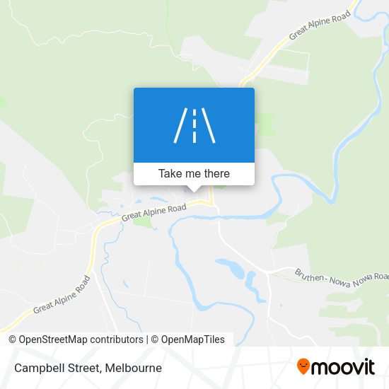 Campbell Street map