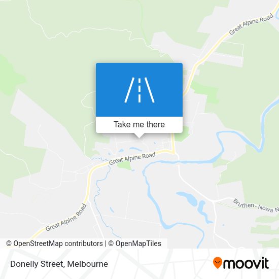 Donelly Street map
