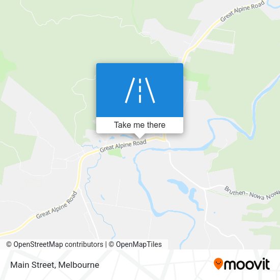 Main Street map