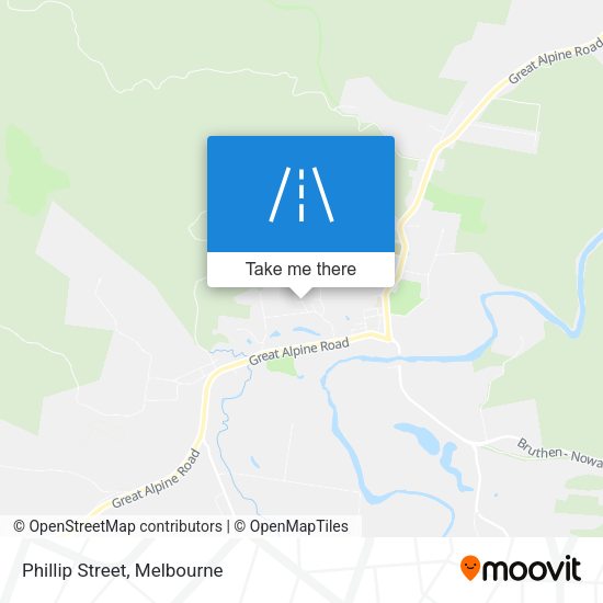 Phillip Street map