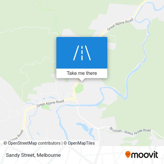 Sandy Street map