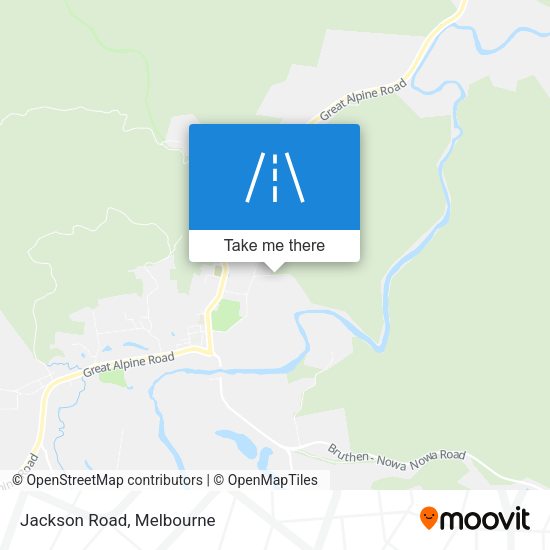 Jackson Road map