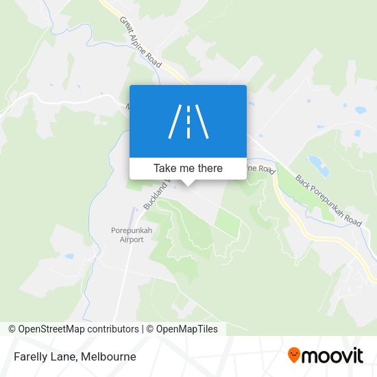 Farelly Lane map