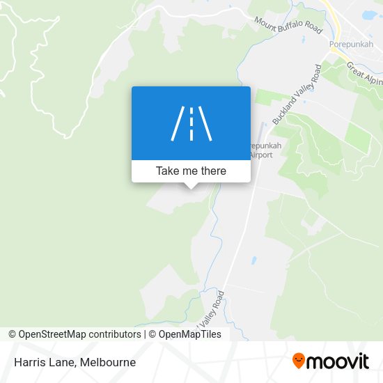 Harris Lane map