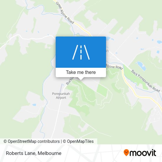 Roberts Lane map