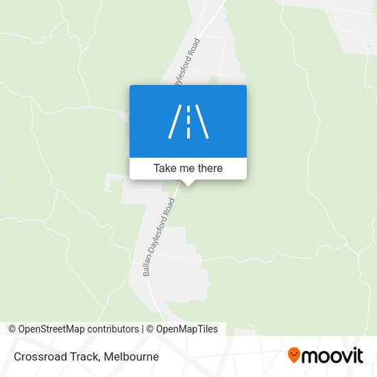 Crossroad Track map