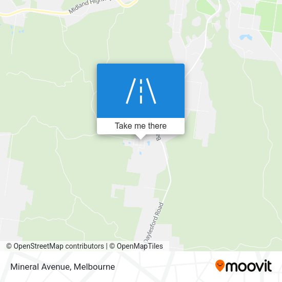 Mineral Avenue map