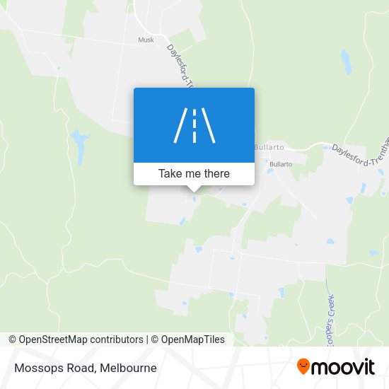 Mossops Road map