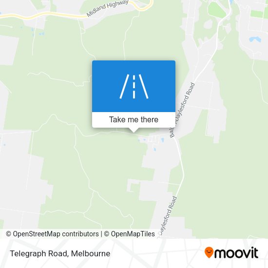 Telegraph Road map