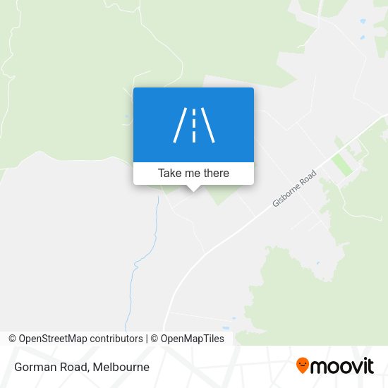 Gorman Road map