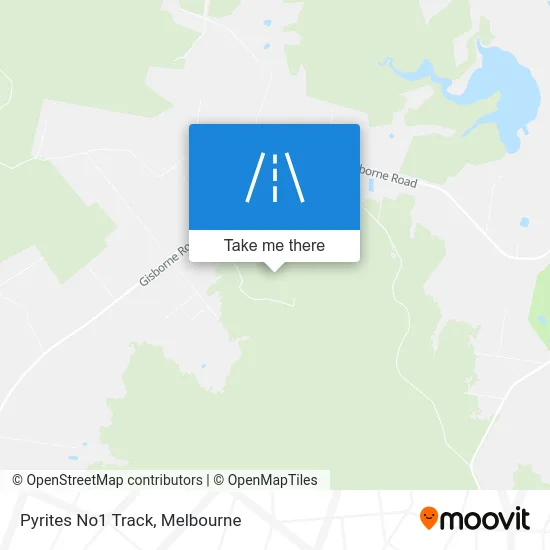 Mapa Pyrites No1 Track