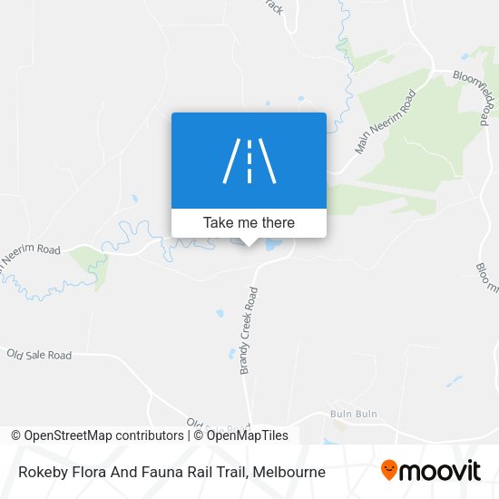 Rokeby Flora And Fauna Rail Trail map