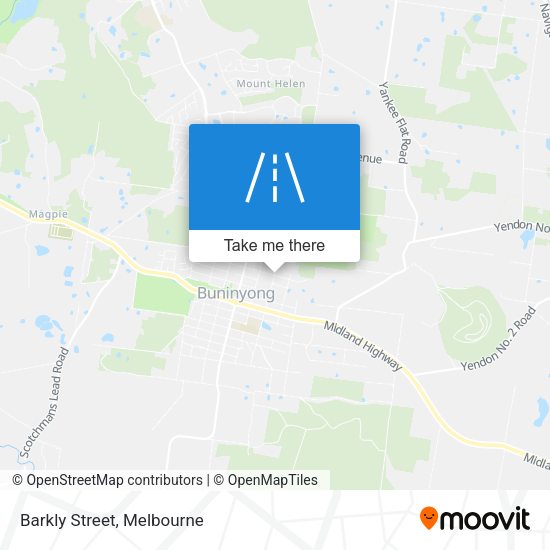 Barkly Street map