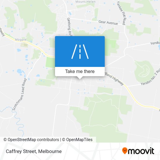 Caffrey Street map
