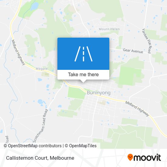Callistemon Court map