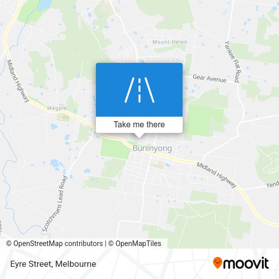 Eyre Street map