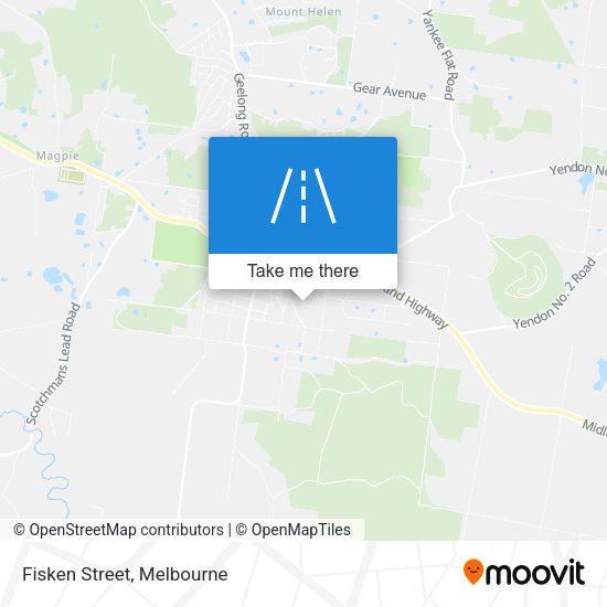 Fisken Street map