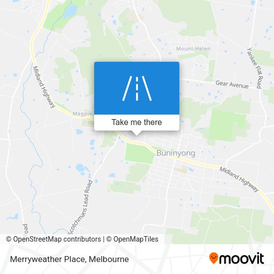 Merryweather Place map