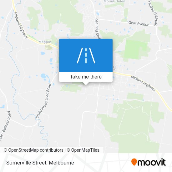 Somerville Street map
